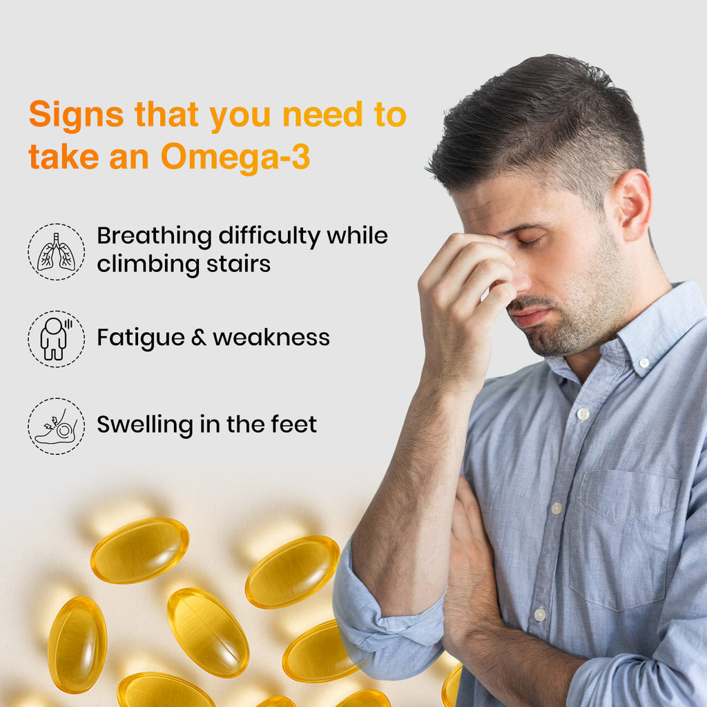 Elementaryorganics Omega 3 1000mg with 180mg EPA and 120mg DHA, 30 capsules