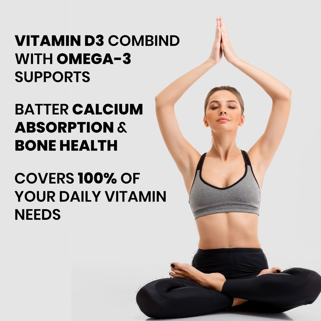 Elementaryorganics Omega 3 1000mg with 180mg EPA and 120mg DHA, 30 capsules